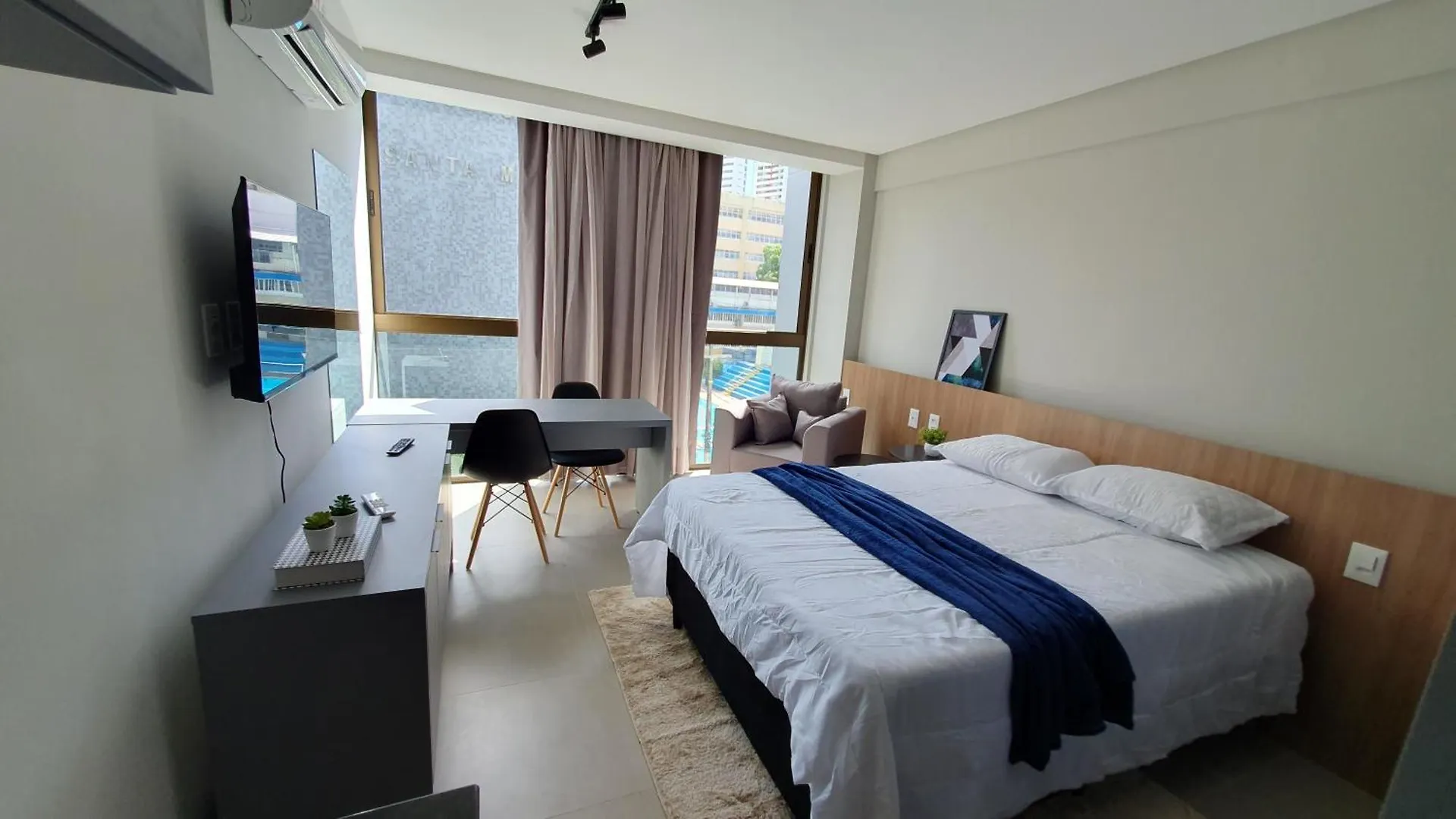 Apartamento Flat Novo Em Boa Viagem - Rooftop 470 Recife